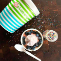 Disfruta de tu Pinkberry en nuestras franquicias... o donde tú quieras 